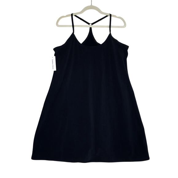 OUTDOOR VOICES The Exercise Dress Sz XXXL Black Functional Racerback Shorts NWT - Picture 4 of 14